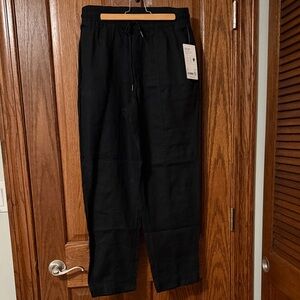 Athleta Retreat Linen High Rise Ankle Pant size S